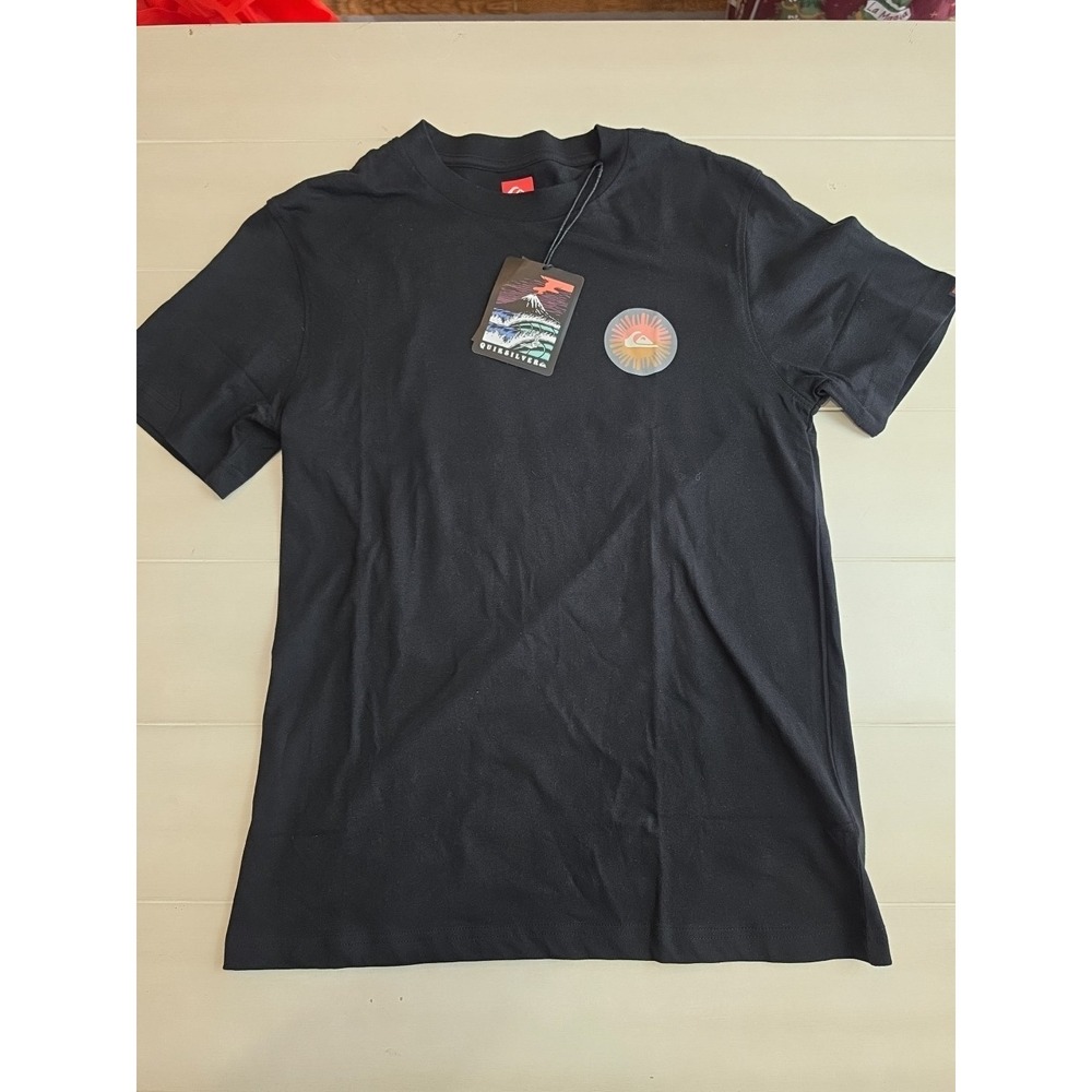 Quiksilver Mens‎ Small Short Sleeve Graphic Shirt